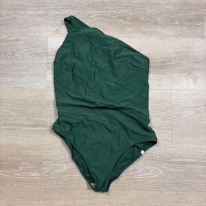 Summersalt The Sidestroke One Shoulder One Piece Swimsuit Women's 16 Color Green